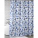 Купить Штора 180х180 для ванной TRIANGULAR SCRAWL (blue) ch-21260/0 в Ярцево в Интернет-магазине Remont Doma