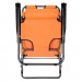 Кресло-шезлонг складное Твой Пикник 154х87х60 см оранжевый HLD-12 купить недорого в Ярцево