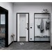 Купить Дверь металлическая 7,5 см Флорида Зеркало 860*2050 левая в Ярцево в Интернет-магазине Remont Doma