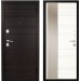 Дверь металлическая Дипломат Роял Вуд черный/Роял Вуд белый 860*2050 правая — купить в Ярцево: цена за штуку, характеристики, фото