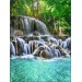 Декоративное панно VIP Хрустальные водопады 268х196 (8 листов) — купить в Ярцево: цена за штуку, характеристики, фото