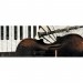 Декор керемический PERGAMO Д123061-1 Белый 40*15 см гитара  Керамическое панно и декор- Каталог Remont Doma