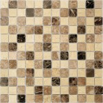 <span class='first-world'>Мозаика</span> из стекла и натурального камня Pietra Mix 1 POL 23x23x4 (298*298)