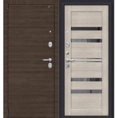Дверь металлическая Porta S 4.П30 Brownie/Cappuccino Veralinga 880*2050 левая Россия