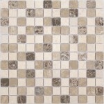 <span class='first-world'>Мозаика</span> из стекла и натур.камня Pietra Mix 1 MAT 23x23х4 (298*298) мм