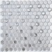 Мозаика из стекла  Argento grani hexagon 23*13*6 (300*300) мм - купить по низкой цене | Remont Doma