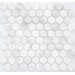 Мозаика из натурального камня  Dolomiti bianco MAT hex 18*30*6 (295*305) мм - купить по низкой цене | Remont Doma