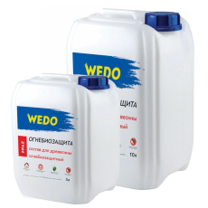 Огнебиозащитный состав для древесины WEDO (FPA 2) 5 литров