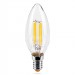 Светодиодная лампа FILAMENT 25SCFT7E14 свеча 7Вт 4000K Е14 купить недорого в Ярцево