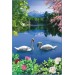 Купить Декоративное панно Лебединое озеро 134х196 (4л) в Ярцево в Интернет-магазине Remont Doma