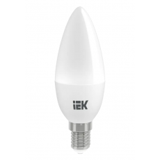 Лампа светодиодная Есо 9Вт С35 свеча 4000К нейтр. бел. Е14 230В IEK LLE-C35-9-230-40-E14