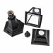 Садово-парковый светильник НТУ 04-60-001 Оскар черный 4 гранный напольный IP44 Е27 max60Вт - купить по низкой цене | Remont Doma