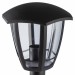 Садово-парковый светильник НТУ 07-40-004 Валенсия 3 черный 6 гранный напольный IP44 Е27 max40Вт купить в Ярцево