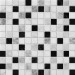 Панель ПВХ камень Мрамор черно-белая плитка 0,3 мм, цена – купить в Ярцево