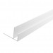 F-профиль ПВХ "Идеал" Белый глянцевый 001-G, 8 мм, 3,0 м, цена – купить в Ярцево