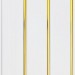 Панель ПВХ 3 секции золото 0050 (0,24*3м) 8 мм- купить, цена и фото в интернет-магазине Remont Doma