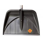 Ковш для снеговой лопаты-скрепера PROTEX "ПРОФИ" 555х410 (черный)