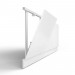Купить Экран с откидными дверцами 1690*540-580 (Белый) в Ярцево в Интернет-магазине Remont Doma