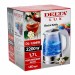 Купить Чайник DELTA LUX DL-1204W корпус из жаропрочного стекла, белый: 2200 Вт, 1,7 л в Ярцево в Интернет-магазине Remont Doma