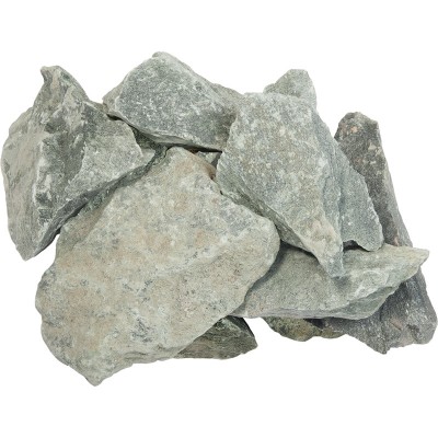 Камень "Талькохлорит”, колотый "Банные штучки"
