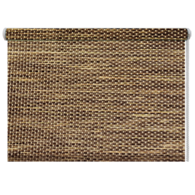 Рулонная штора Кантри (соломка) 43x170