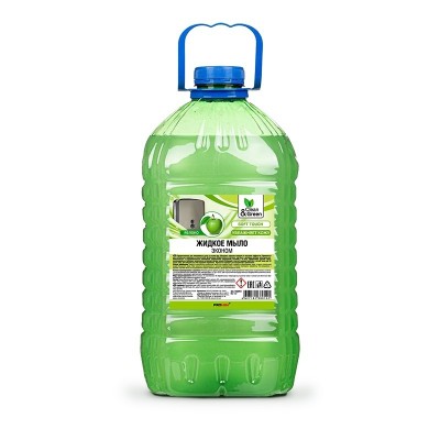 Жидкое мыло "Soapy" эконом "яблоко" 5 кг. Clean&Green